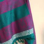 Pañuelo Fibrana Verde para traje regional baturra, valenciano y vasco