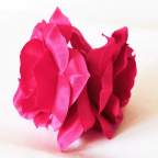 Flor Pelo Rosa Con Pinza Mod. Rosa para tu Traje de Sevillana, Flamenca o Chulapa