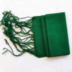 Faja de algodón verde billar con flecos para traje baturro o regional